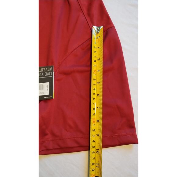 NWT Eddie Bauer Men Polo T shirt Red Short Sleeves T-Shirt Size 2XL - Picture 12 of 13